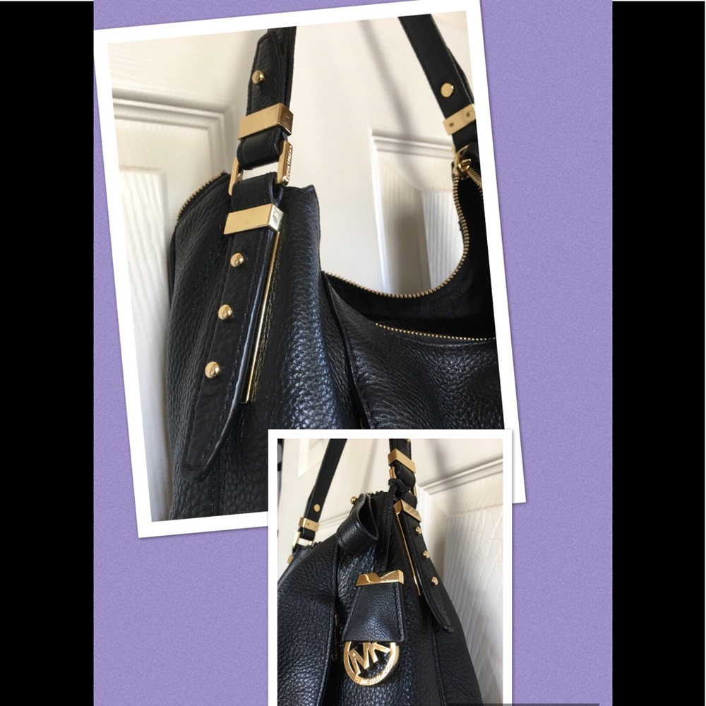 FREE SHIPPING MICHAEL KORS EVIE SOFT LEATHER PURSE - Picture 6 of 8